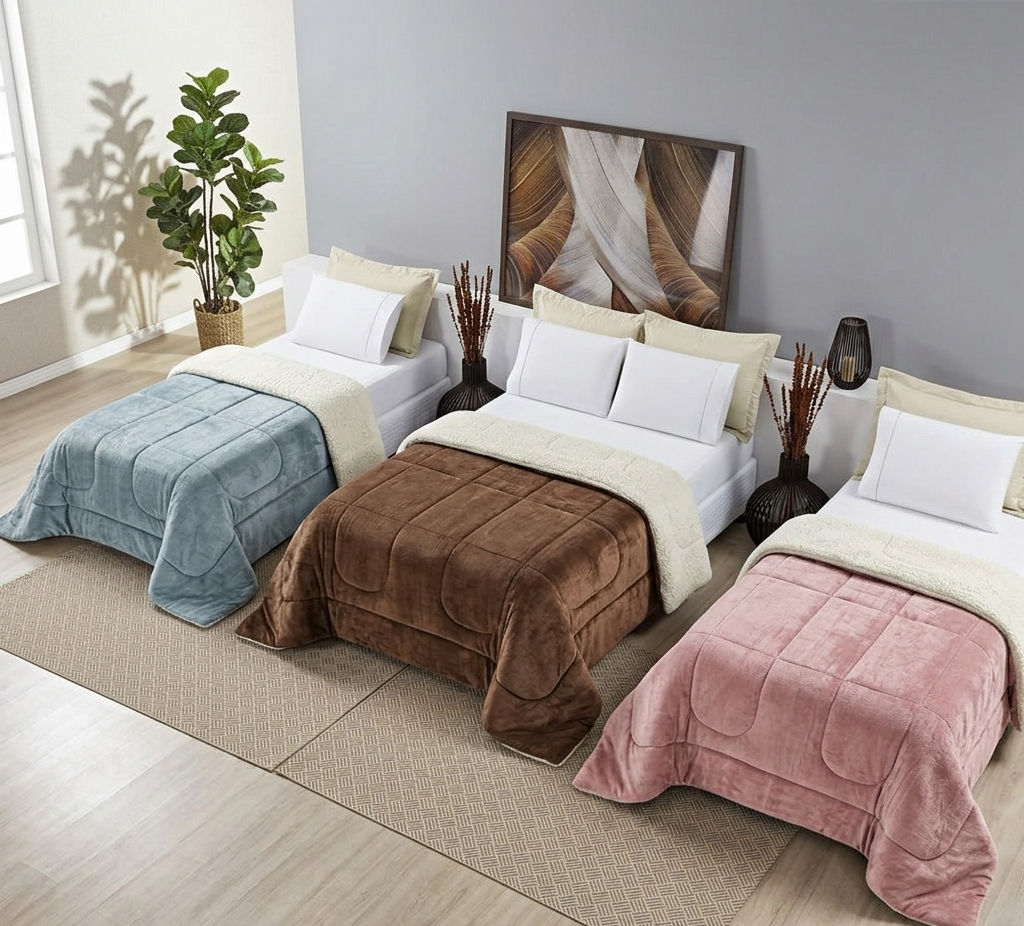 Coberdrom Plush Sherpa detalhe